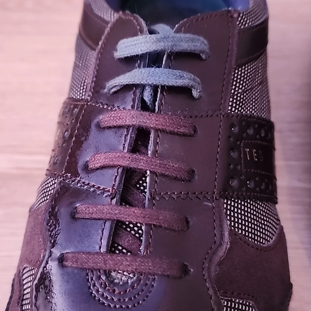 Ted Baker London Men Stoake Leather Sneaker Size 11